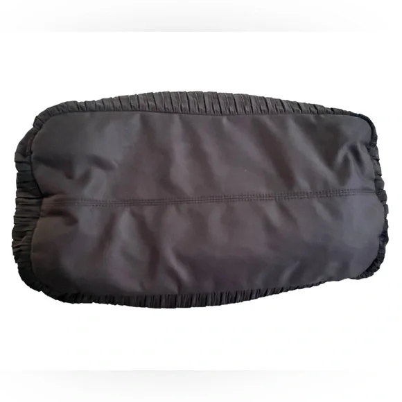 Victoria's Secret Black Crinkle Tote (Discontinued - 2016) - MSRP $89 - Picture 5 of 6